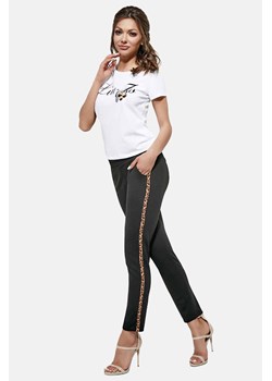 Spodnie damskie materiałowe czarne ze sklepu 5.10.15 w kategorii Spodnie damskie - zdjęcie 169727265