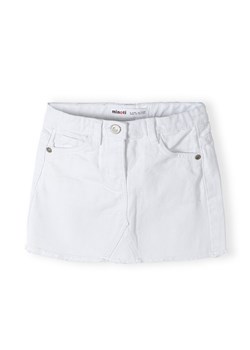 Biała spódniczka jeansowa krótka niemowlęca ze sklepu 5.10.15 w kategorii Spódnice - zdjęcie 169727266