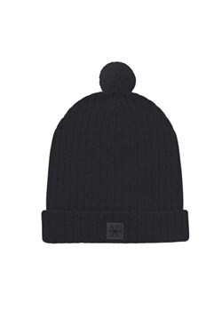 Niemowlęca czapka zimowa z pomponem - czarna ze sklepu 5.10.15 w kategorii Czapki dziecięce - zdjęcie 169727336