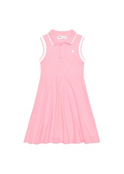 Różowa sukienka dziewczęca polo ze sklepu 5.10.15 w kategorii Sukienki dziewczęce - zdjęcie 169727426