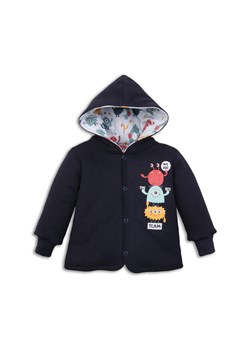 Czarna dwustronna kurtka niemowlęca z bawełny organicznej ze sklepu 5.10.15 w kategorii Kombinezony i kurtki - zdjęcie 169727468
