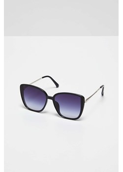 Okulary przeciwsłoneczne kwadratowe - czarne ze sklepu 5.10.15 w kategorii Okulary przeciwsłoneczne damskie - zdjęcie 169727886