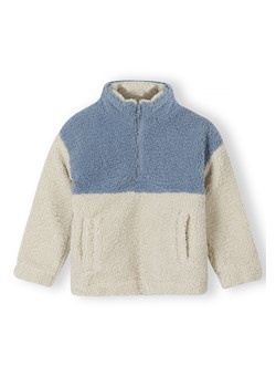 Bluza pluszowa chłopięca nierozpinana z półgolfem ze sklepu 5.10.15 w kategorii Bluzy chłopięce - zdjęcie 169728078