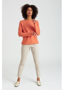 Sweter damski nierozpinany pomarańczowy ze sklepu 5.10.15 w kategorii Swetry damskie - zdjęcie 169728659