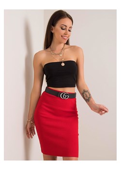Czerwona spódnica ołówkowa	przed kolano ze sklepu 5.10.15 w kategorii Spódnice - zdjęcie 169729305