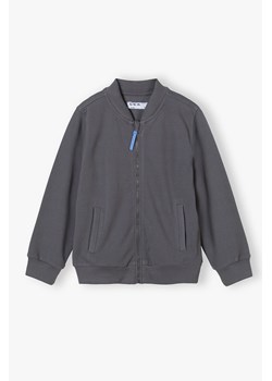Bluza dresowa chłopięca bez kaptura szara - rozsuwana ze sklepu 5.10.15 w kategorii Bluzy chłopięce - zdjęcie 169729359