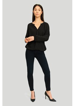 Luźna bluzka damska z długim rękawem - czarna ze sklepu 5.10.15 w kategorii Bluzki damskie - zdjęcie 169729419