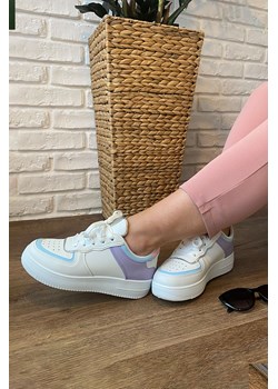 Buty damskie białe sznurowane ze sklepu 5.10.15 w kategorii Buty sportowe damskie - zdjęcie 169729659