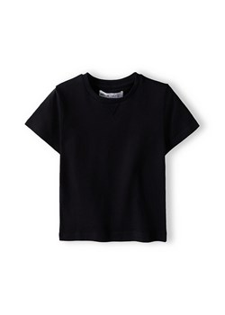 Czarny t-shirt dla dużego chłopca z bawełny ze sklepu 5.10.15 w kategorii T-shirty chłopięce - zdjęcie 169729827