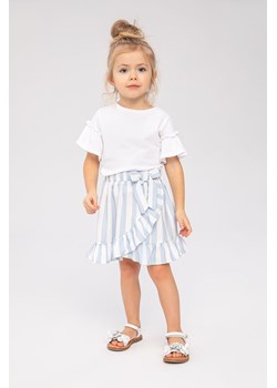 Spódniczka krótka w paski dla dziewczynki ze sklepu 5.10.15 w kategorii Spódnice dziewczęce - zdjęcie 169730028