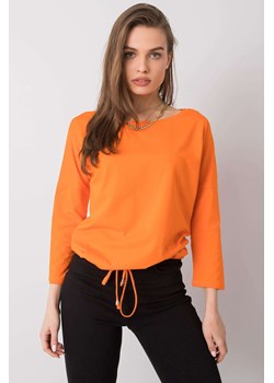 Pomarańczowa bluzka Fiona ze sklepu 5.10.15 w kategorii Bluzki damskie - zdjęcie 169730267