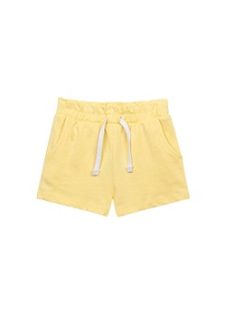 Spodenki dla małej dziewczynki bawełniane żółte ze sklepu 5.10.15 w kategorii Spodenki dziewczęce - zdjęcie 169730916