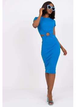 Sukienka dzianinowa damska- niebieska ze sklepu 5.10.15 w kategorii Sukienki - zdjęcie 169731018