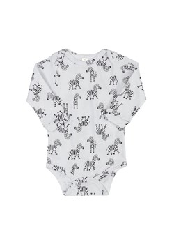 Bawełniane body dla niemowlaka w zebry ze sklepu 5.10.15 w kategorii Body niemowlęce - zdjęcie 169731025