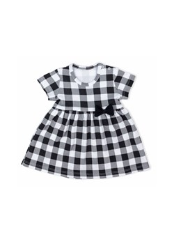 Bawełniana sukienka niemowlęca z kratkę ze sklepu 5.10.15 w kategorii Sukienki niemowlęce - zdjęcie 169731147