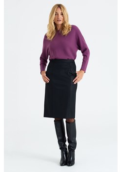 Czarna spódnica damska ołówkowa ze sklepu 5.10.15 w kategorii Spódnice - zdjęcie 169731178
