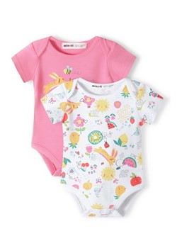 Bawełniane body dla niemowlaka 2-pak krótki rękaw ze sklepu 5.10.15 w kategorii Body niemowlęce - zdjęcie 169731487
