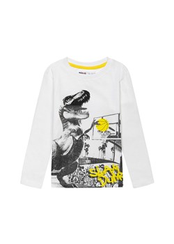 Bluzka chłopięca bawełniana z dinozaurem ze sklepu 5.10.15 w kategorii T-shirty chłopięce - zdjęcie 169731536