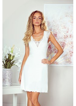 NANCY Koszula nocna damska biała ze sklepu 5.10.15 w kategorii Koszule nocne - zdjęcie 169731687