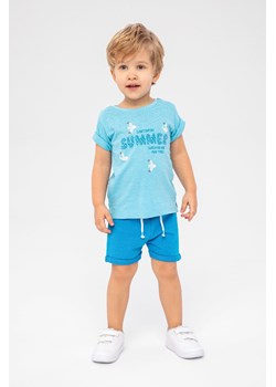 Komplet niemowlęcy - t-shirt bawełniany summer + szorty ze sklepu 5.10.15 w kategorii Komplety niemowlęce - zdjęcie 169731888