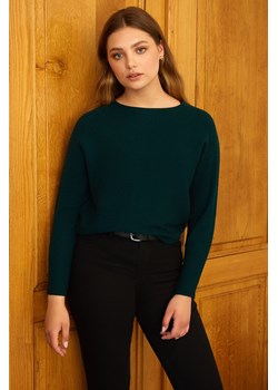 Luźny sweter damski - zielony ze sklepu 5.10.15 w kategorii Swetry damskie - zdjęcie 169732077