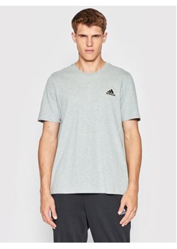 adidas T-Shirt Essentials FeelComfy Sport Inspired HE1808 Szary Regular Fit ze sklepu MODIVO w kategorii T-shirty męskie - zdjęcie 169733698