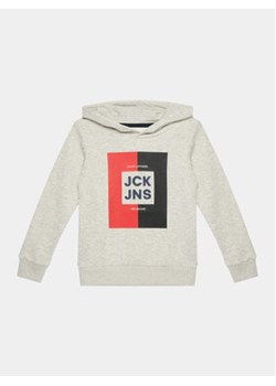 Jack&Jones Junior Bluza 12237105 Szary Regular Fit ze sklepu MODIVO w kategorii Bluzy chłopięce - zdjęcie 169733867
