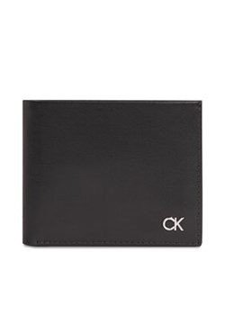 Calvin Klein Duży Portfel Męski Metal Ck K50K511693 Czarny ze sklepu MODIVO w kategorii Portfele męskie - zdjęcie 169734205