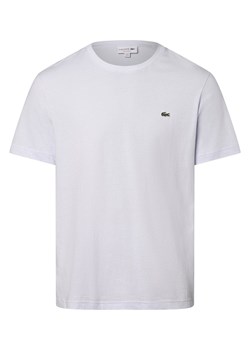 Lacoste T-shirt męski Mężczyźni Bawełna jasnoniebieski jednolity ze sklepu vangraaf w kategorii T-shirty męskie - zdjęcie 169734608