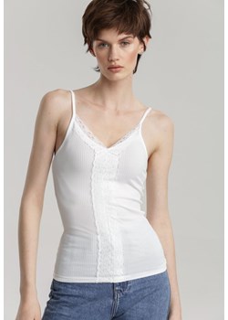 Biały Top Marinella ze sklepu Renee odzież w kategorii Bluzki damskie - zdjęcie 169736526