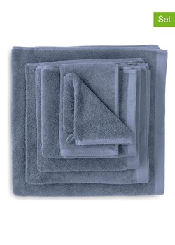 Heckett Lane Ręczniki prysznicowe (2 szt.) w kolorze niebieskim ze sklepu Limango Polska w kategorii Ręczniki - zdjęcie 169738289