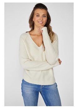LIEBLINGSSTÜCK Sweter w kolorze białym ze sklepu Limango Polska w kategorii Swetry damskie - zdjęcie 169738676