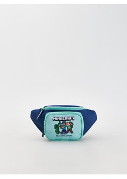 Reserved - Saszetka Minecraft - jasnoniebieski ze sklepu Reserved w kategorii Torby i walizki dziecięce - zdjęcie 169740817
