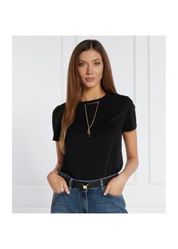 Elisabetta Franchi T-shirt | Regular Fit ze sklepu Gomez Fashion Store w kategorii Bluzki damskie - zdjęcie 169744165