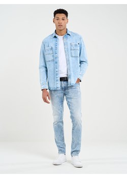 Koszula męska jeansowa niebieska Pars 203 ze sklepu Big Star w kategorii Koszule męskie - zdjęcie 169744805