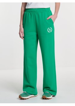 Spodnie damskie dresowe z prostą nogawką zielone Pekina 301/ Springa 301 ze sklepu Big Star w kategorii Spodnie damskie - zdjęcie 169744826