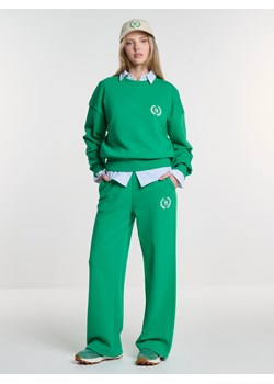 Bluza damska z bawełny organicznej zielona Springa 301/ Pekina 301 ze sklepu Big Star w kategorii Bluzy damskie - zdjęcie 169744847
