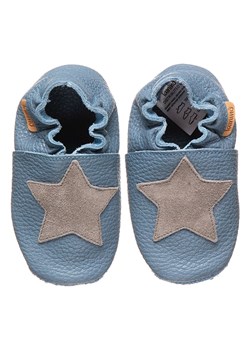 lamino Skórzane buty w kolorze błękitnym do raczkowania ze sklepu Limango Polska w kategorii Buciki niemowlęce - zdjęcie 169747096