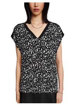 ESPRIT Koszulka w kolorze czarno-białym ze sklepu Limango Polska w kategorii Bluzki damskie - zdjęcie 169747338