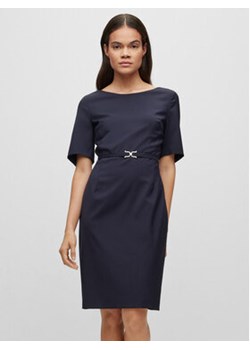 Boss Sukienka 50490041 Niebieski Slim Fit ze sklepu MODIVO w kategorii Sukienki - zdjęcie 169747858