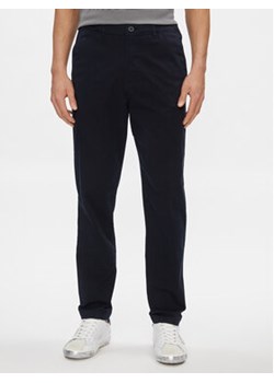 Selected Homme Spodnie materiałowe X-Miles 16085174 Granatowy Slim Tapered Fit ze sklepu MODIVO w kategorii Spodnie męskie - zdjęcie 169747907