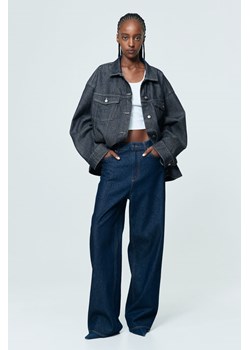 H & M - Kurtka dżinsowa oversize - Niebieski ze sklepu H&M w kategorii Kurtki damskie - zdjęcie 169748416