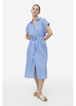 H & M - Szmizjerka z paskiem - Niebieski ze sklepu H&M w kategorii Sukienki - zdjęcie 169748499