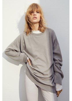 H & M - Obszerny sweter kaszmirowy - Brązowy ze sklepu H&M w kategorii Swetry damskie - zdjęcie 169749116