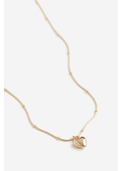 H & M - Naszyjnik z wisiorkiem - Złoty ze sklepu H&M w kategorii Naszyjniki - zdjęcie 169749216