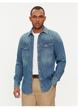 G-Star Raw Koszula jeansowa Dakota D23616-D252 Niebieski Regular Fit ze sklepu MODIVO w kategorii Koszule męskie - zdjęcie 169749619