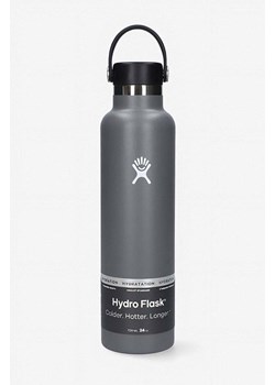 Hydro Flask butelka termiczna 24 OZ Standard Flex Cap S24SX010 kolor szary ze sklepu ANSWEAR.com w kategorii Bidony i butelki - zdjęcie 169750048
