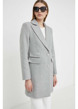 Morgan płaszcz wełniany kolor szary przejściowy ze sklepu ANSWEAR.com w kategorii Płaszcze damskie - zdjęcie 169750179