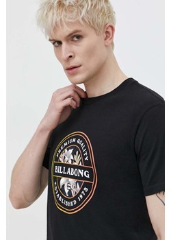 Billabong t-shirt bawełniany męski kolor czarny z nadrukiem EBYZT00168 ze sklepu ANSWEAR.com w kategorii T-shirty męskie - zdjęcie 169750388