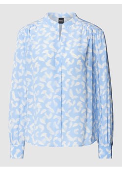 Bluzka jedwabna z nadrukiem na całej powierzchni model ‘BANORA’ ze sklepu Peek&Cloppenburg  w kategorii Bluzki damskie - zdjęcie 169750949